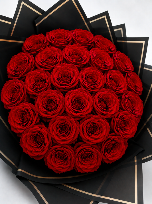 24 Red Roses Bouquet