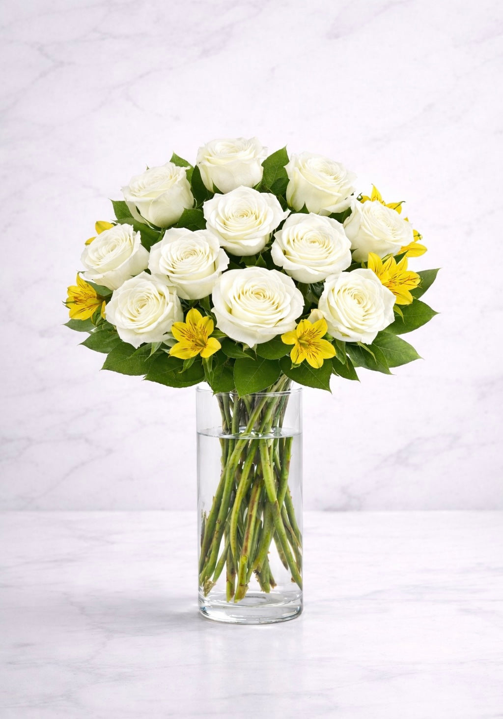 White Roses (One Dozen)