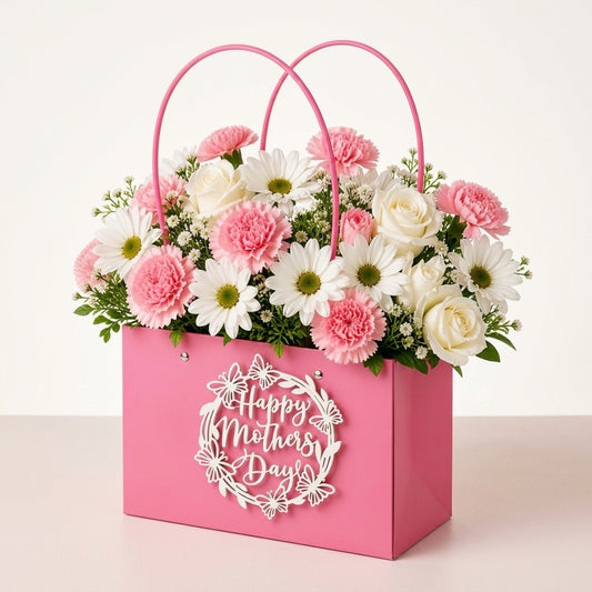 Rosé Pink Bloom Bag HMD