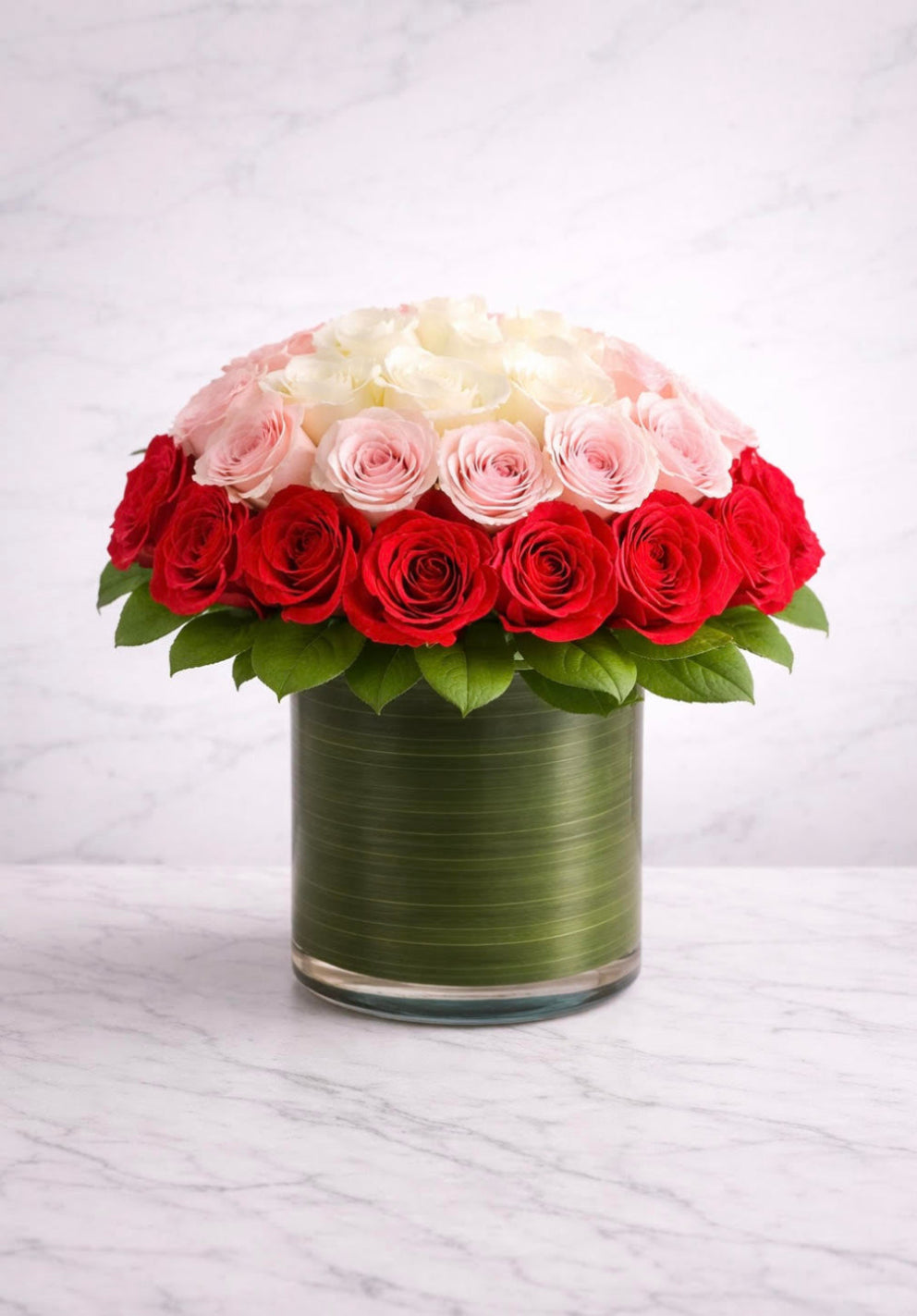 Ombre Rose Luxe Arrangement